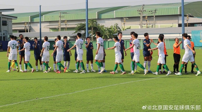  教學(xué)賽 : 北京國安1-2華城FC 林良銘助攻法比奧破門(mén)