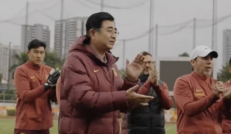  U20亞洲杯開(kāi)賽在即，足協(xié)主席宋凱探班U20國青隊